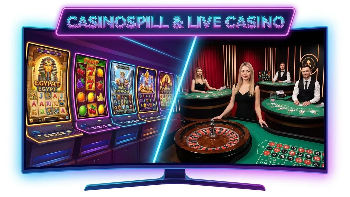 Casino spill hos Spinjo