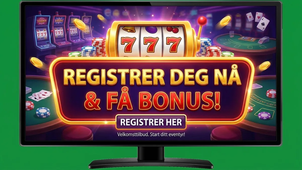 Registrer deg med bonus